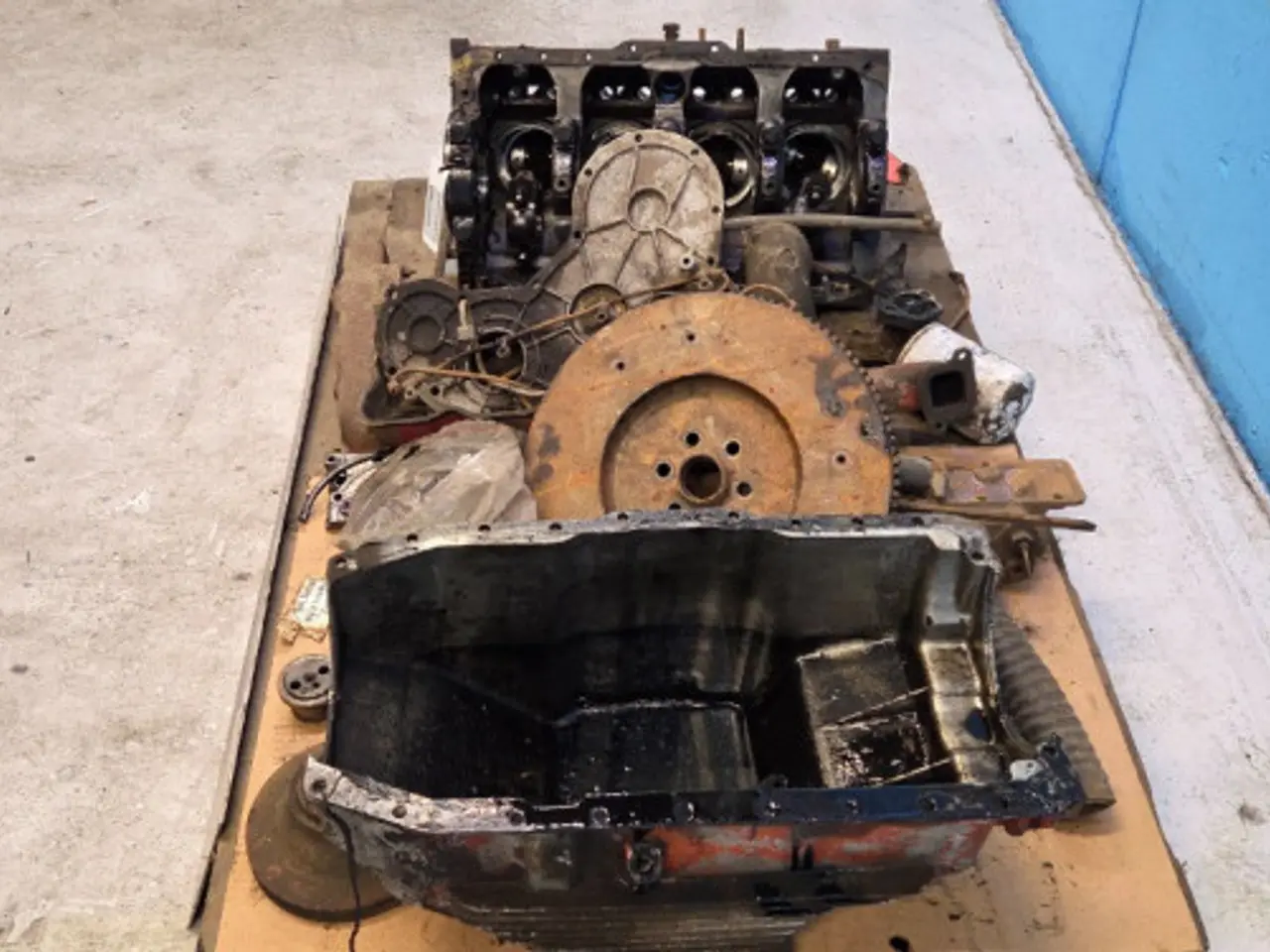 Billede 12 - Perkins 4.154 Motor til Dele