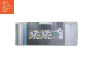 Sæt med farveblyanter fra Netto (str. 48x18,5 cm)