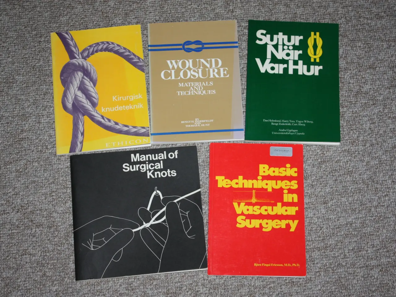 Billede 1 - Kirurgisk knudeteknik Manual of Surgical Knots