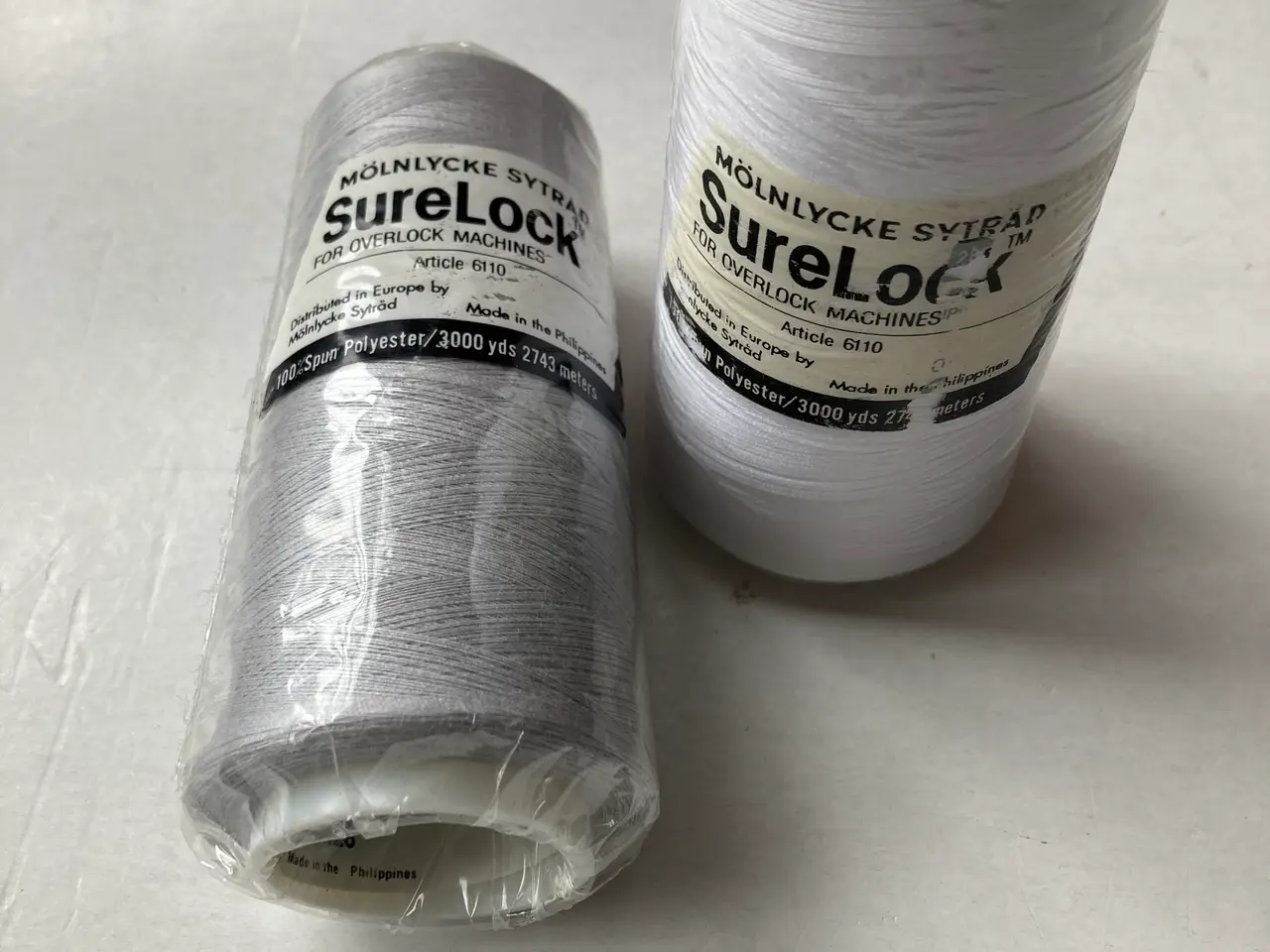 Billede 1 - Mölnlycke sytråd til overlocker