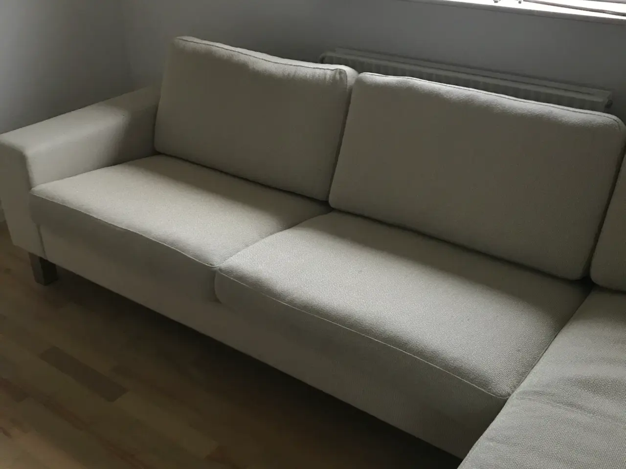 Billede 1 - Hjørnesofa  (sofa med chaiselong)