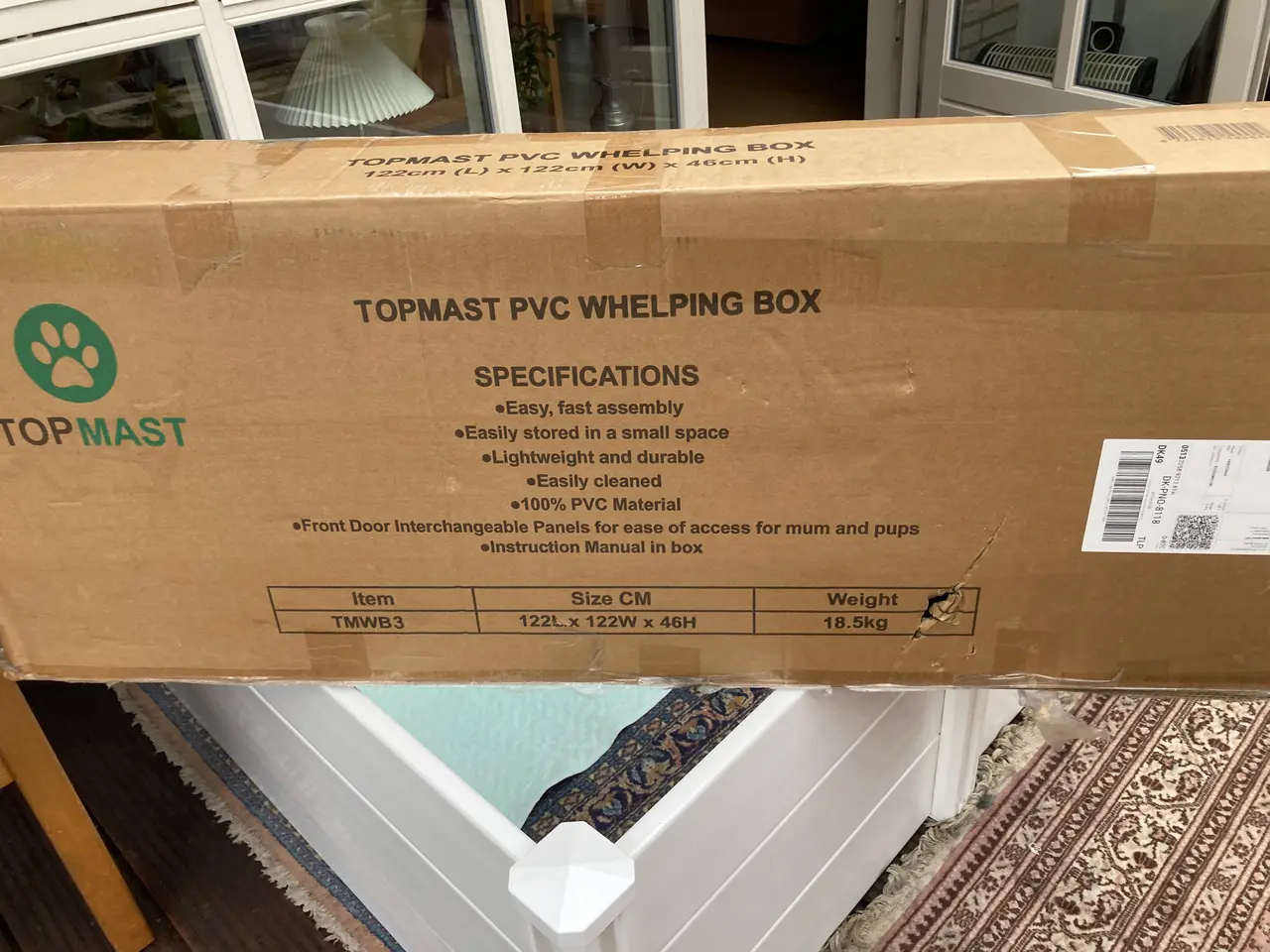 Billede 1 - Hvalpebox Topmast