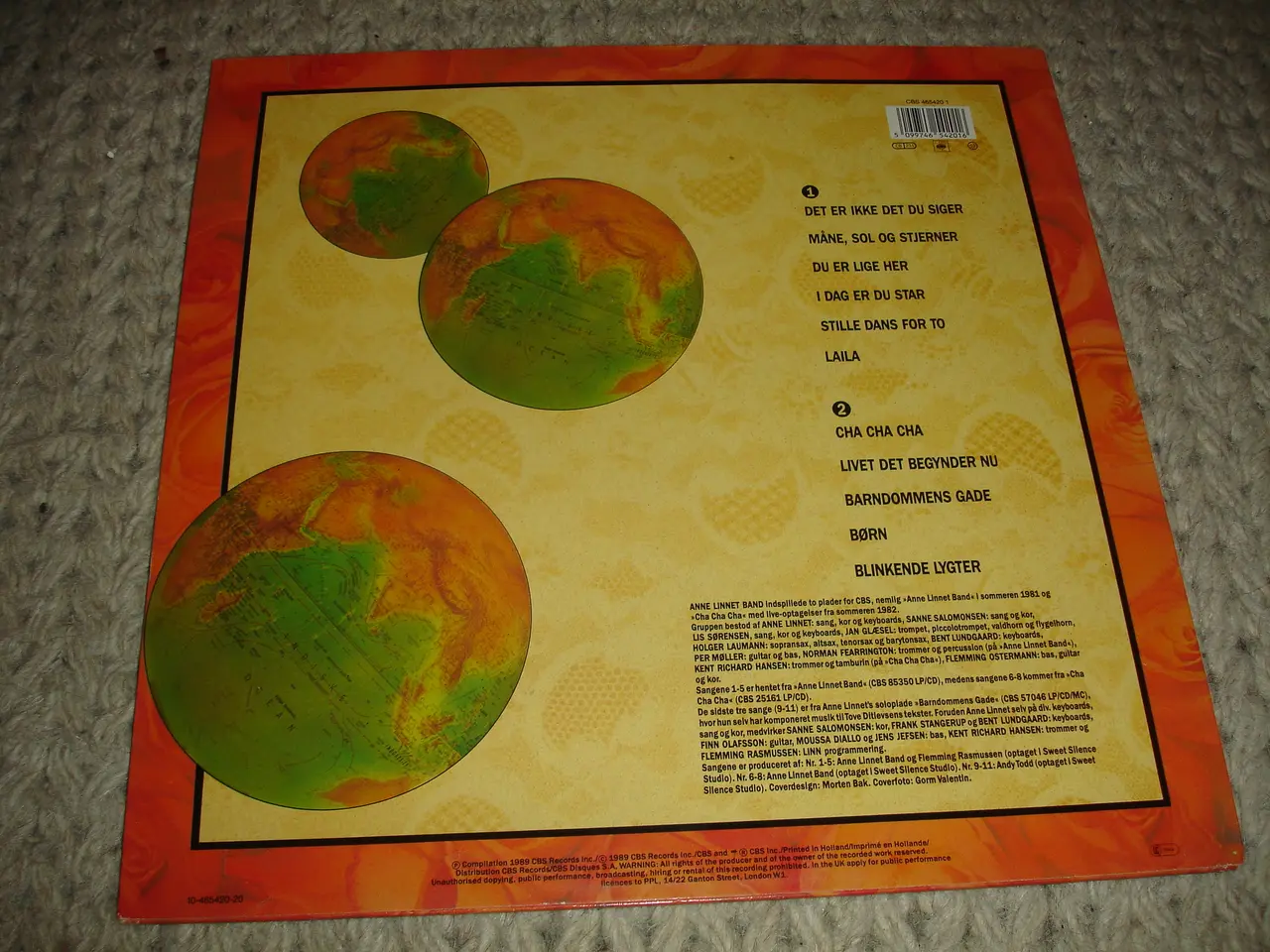 Billede 3 - (Sender gerne) Anne Linnet Band – Univers 1