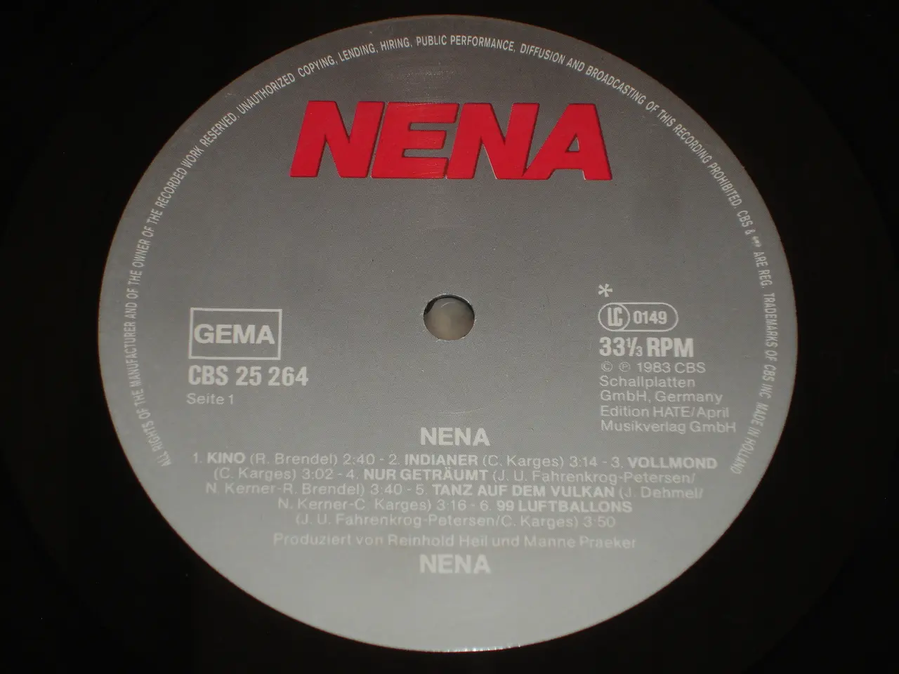 Billede 4 - (Sender gerne) Nena – Nena ( 99 Luftballons )