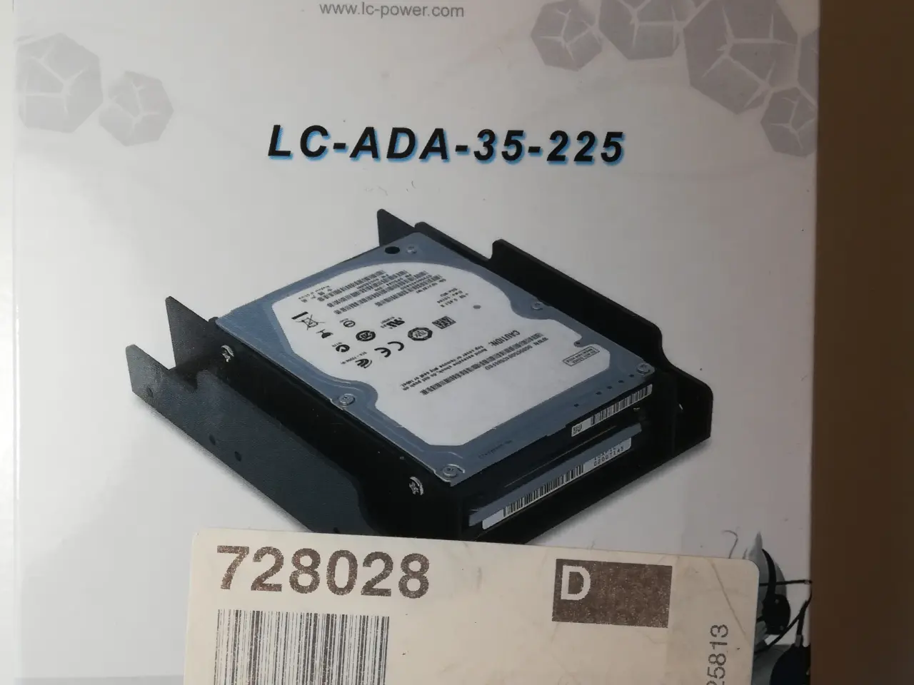Billede 1 - LC-POWER LC-ADA-35-225 - 3.5" - 2.5" hdd/ssd konv.