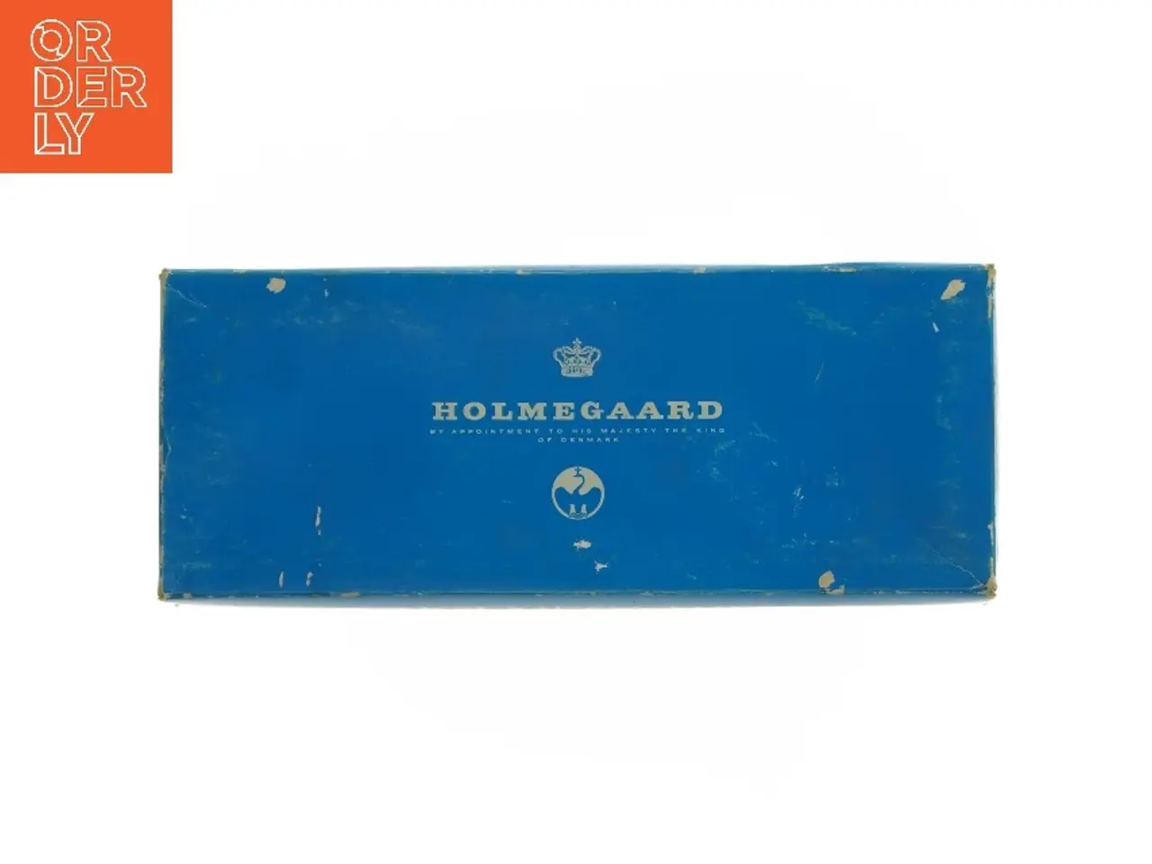 Billede 6 - Holmegaard blå fyrfadslys (str. 6,5x6,5 cm)