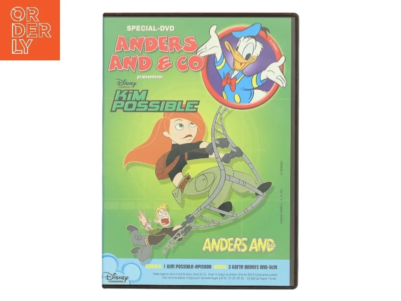 Billede 1 - Anders And & Co præsenterer Kim Possible (DVD)
