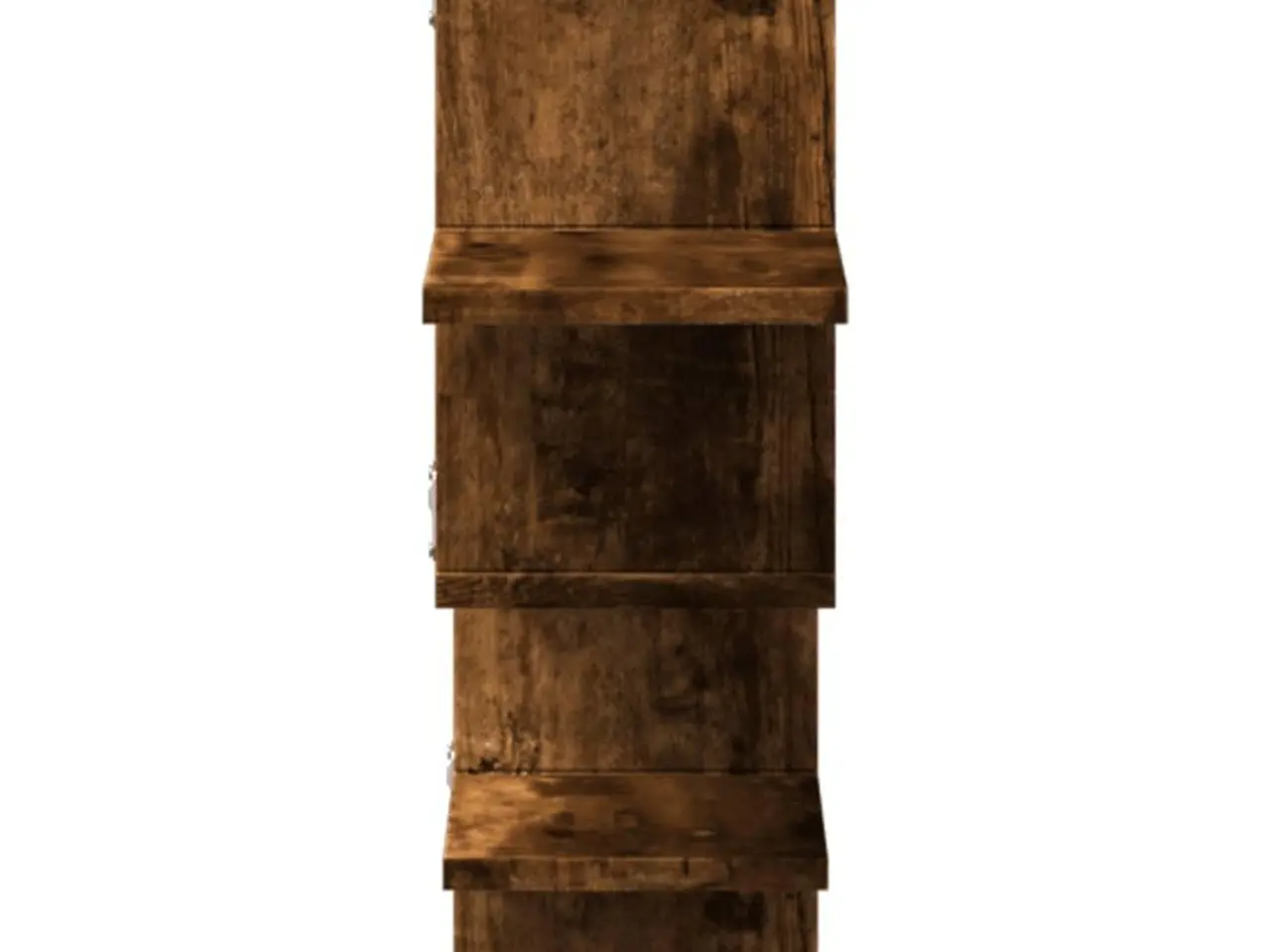 Billede 5 - Væghylde 124,5 x 18 x 60,5 cm - røget egetræsfinish
