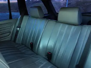 Grå lædersæder m/sædevarme, E30 Touring