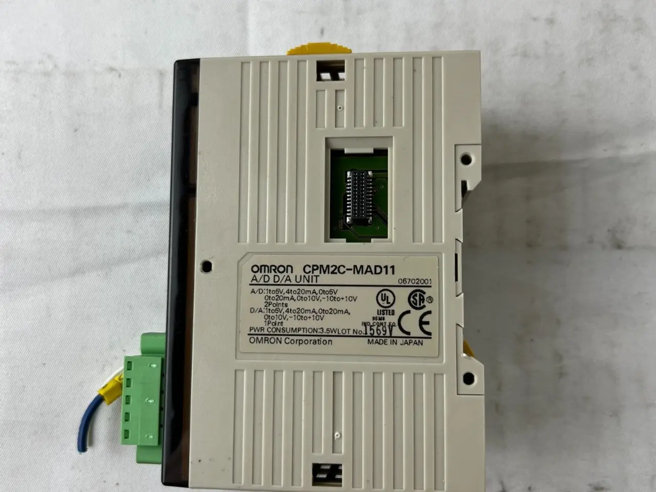 Billede 2 - Omron CPM2C-MAD11 Analog I/O Unit 2x Analog Inputs