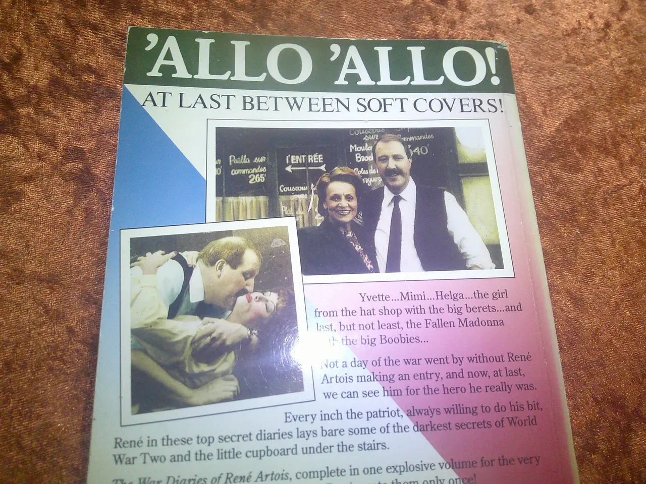 Billede 2 - Allo Allo, Jeremy Lloyd, David Croft René Fairfax