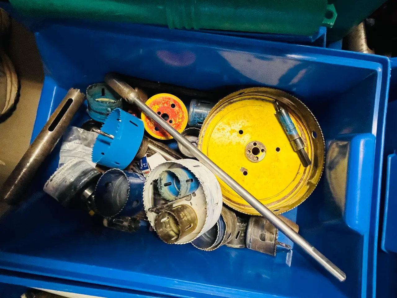 Billede 7 - Stort parti Bor & Kopbor – Diamantborekroner, SDS-bor & Hulsave