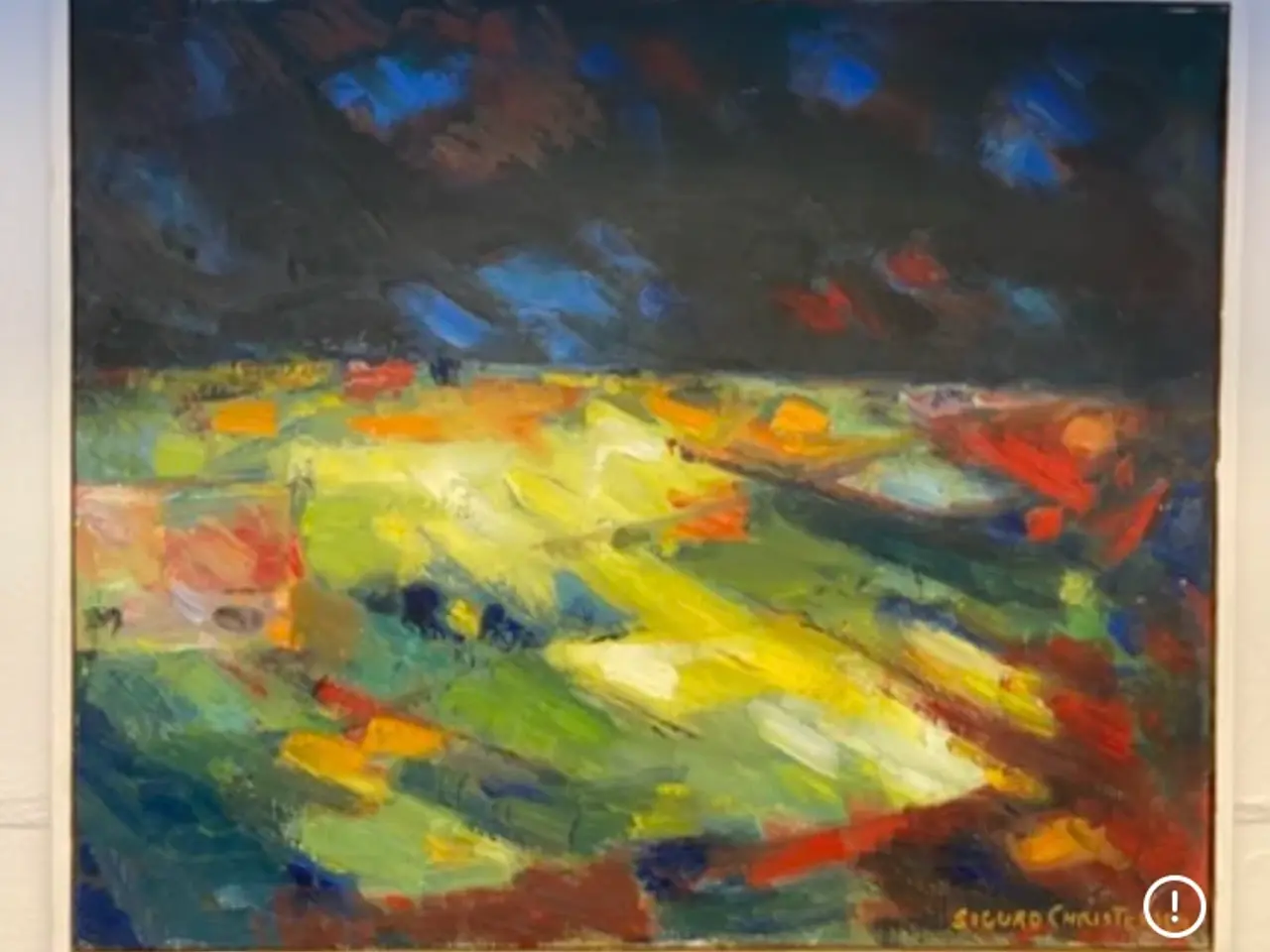 Billede 1 - Sigurd Christensen, maleri, bornholm