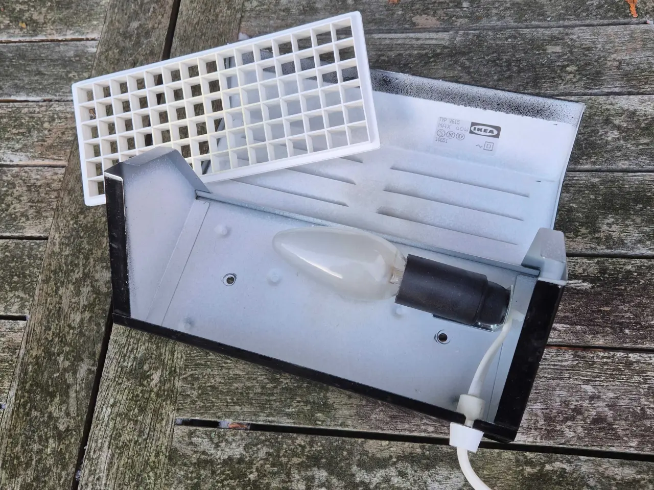 Billede 5 - Sort Ikea vintage væglampe 