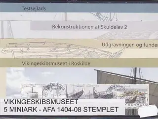 Vikingeskibsmuseet AFA 1404 -08. Stemplet