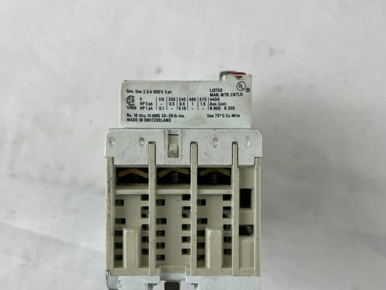 Billede 4 - Allen‑Bradley 140-MN-0016 Manual Motor Starter