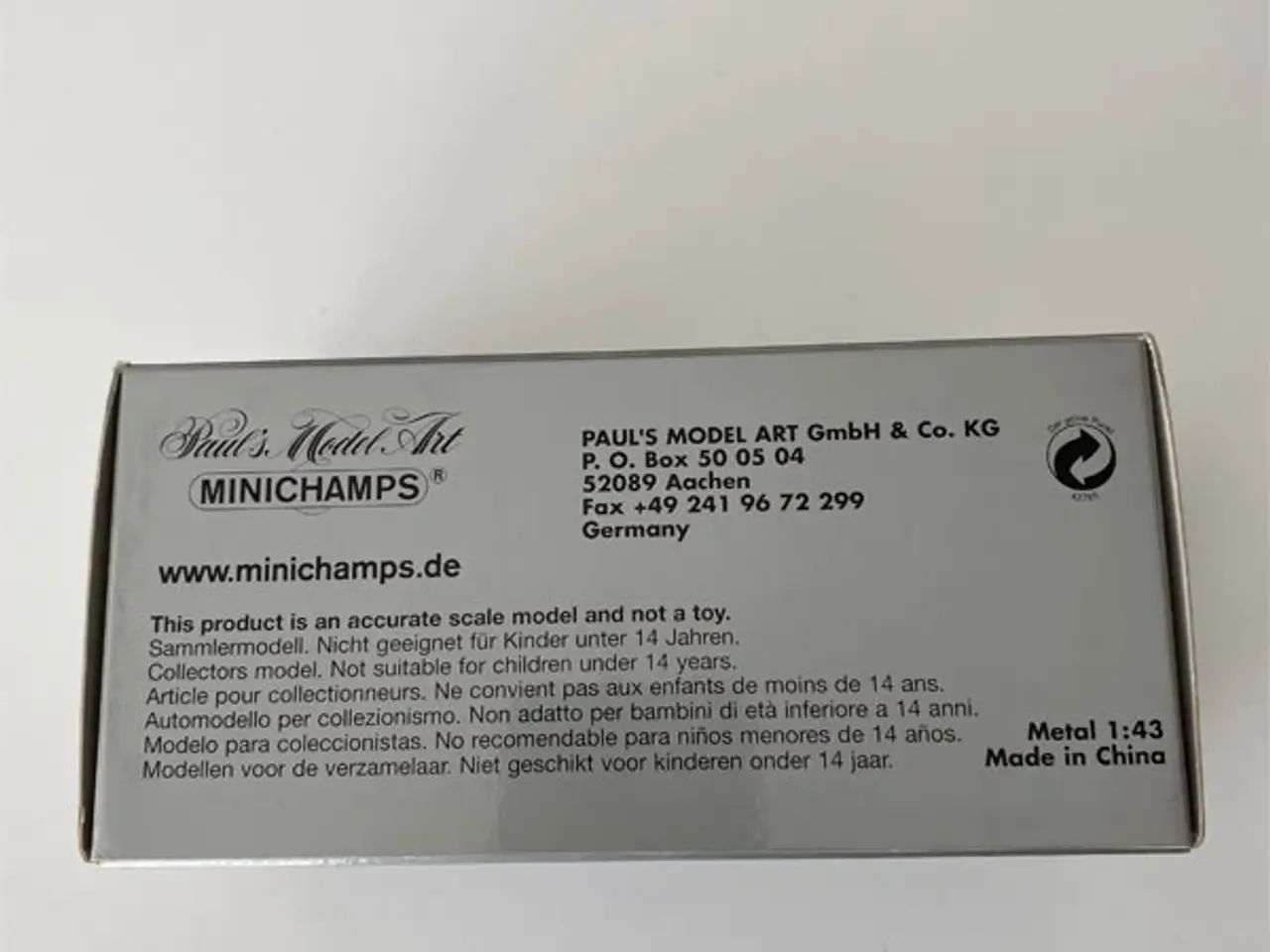 Billede 3 - Mercedes SL 190 (W121) modelbil 1:43