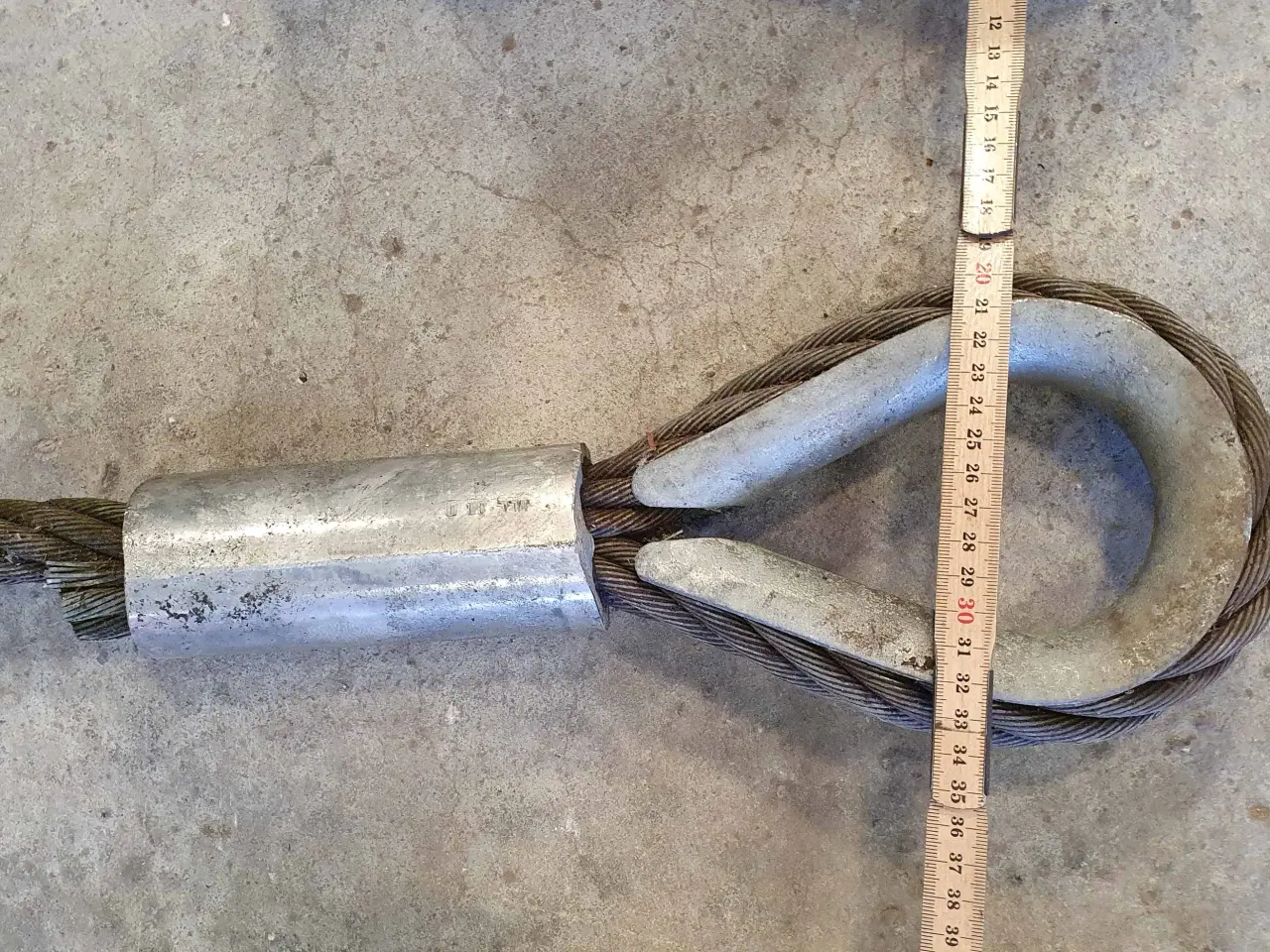 Billede 2 - Wire - Wirestrop - Løftegrej - Stålwire