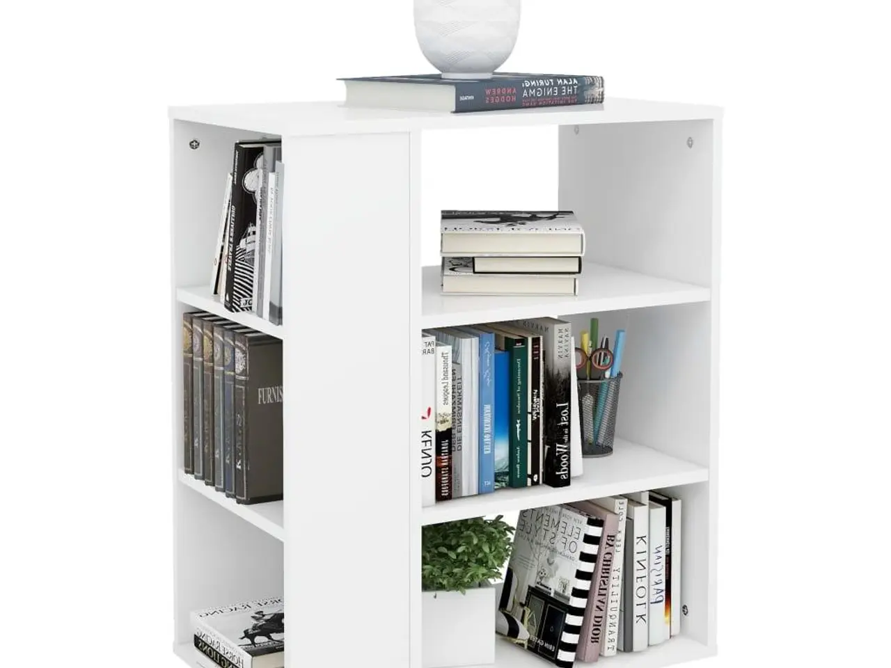 Billede 5 - Rulleskab 60 x 35 x 75 cm - hvid