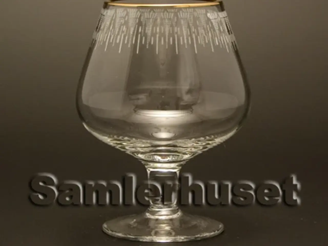 Billede 1 - Kongeå Cognacglas. H:85 mm.