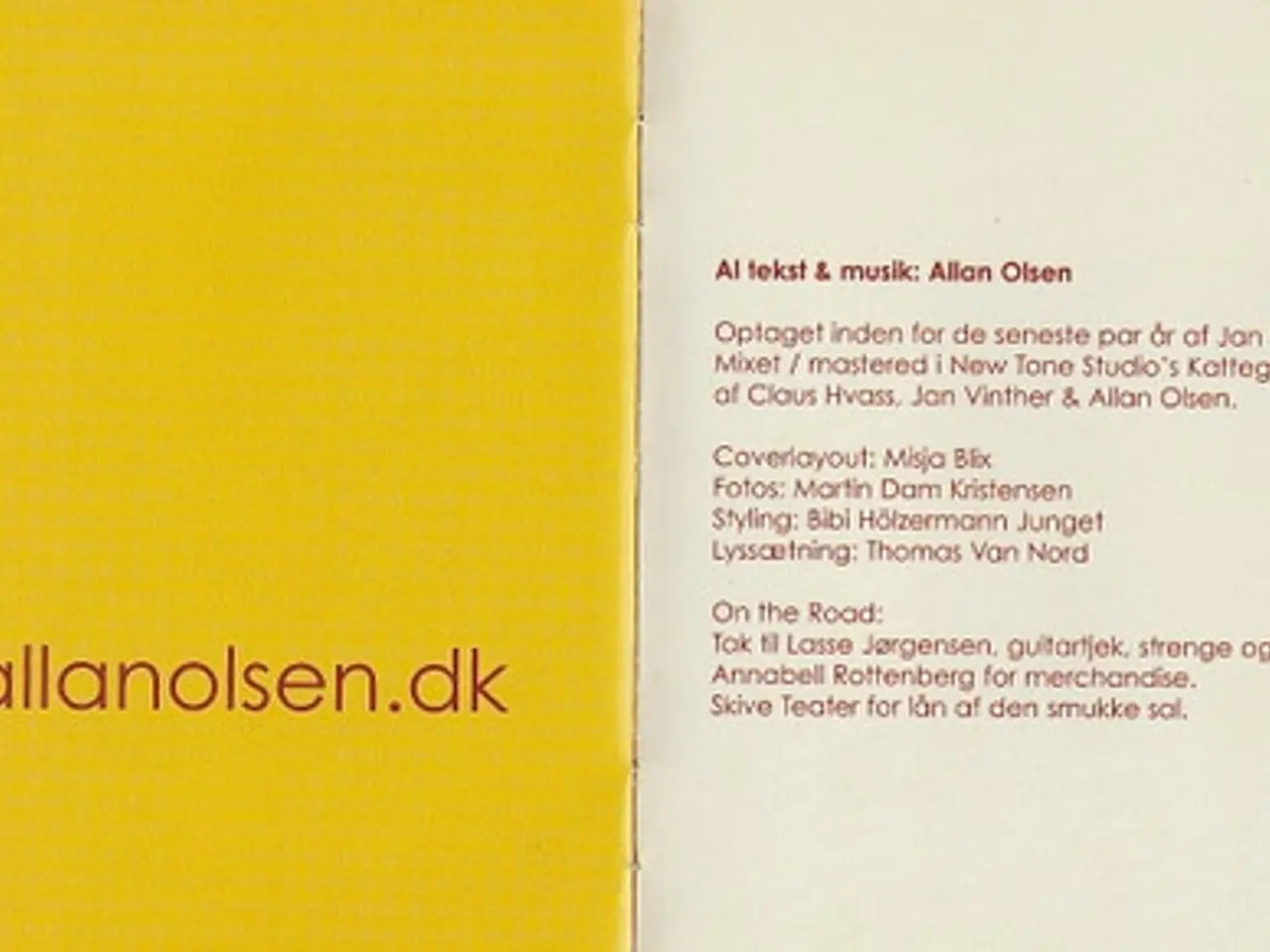 Billede 7 - Allan Olsen – Solo Live - Vol. 1 – 2CD