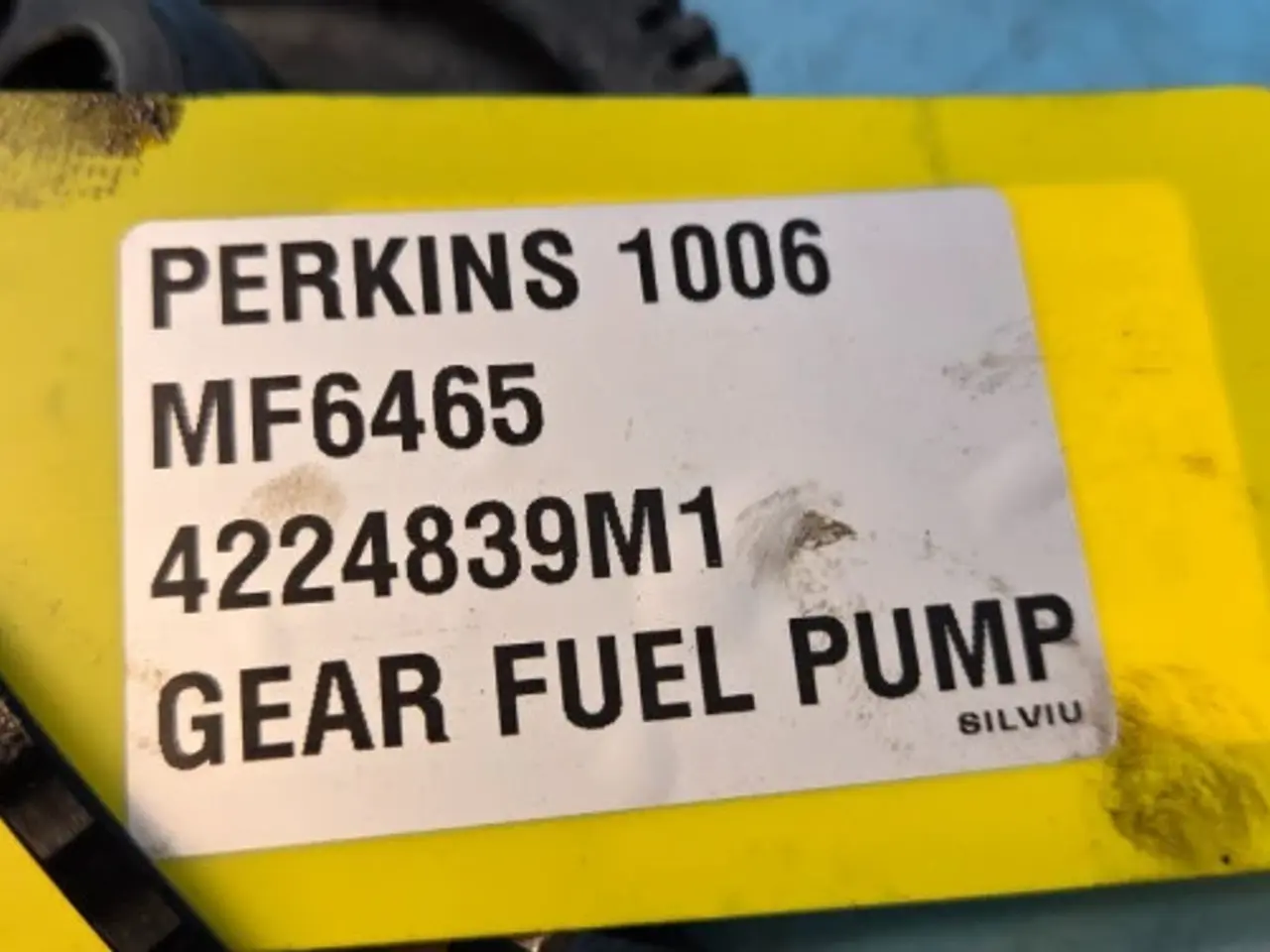 Billede 3 - Perkins 1006 Tandhjul 4224839M1