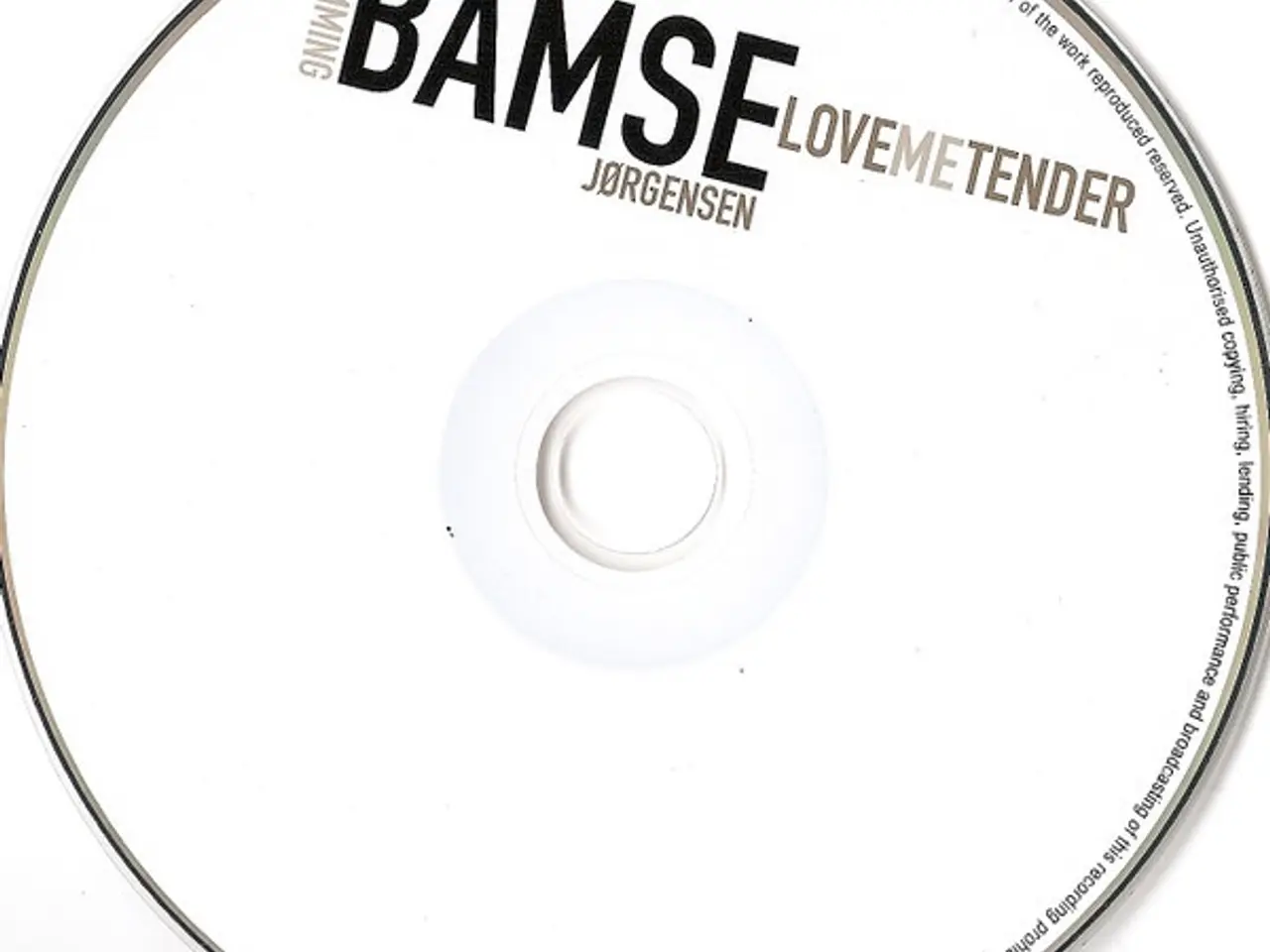 Billede 3 - Flemming Bamse Jørgensen* – Love Me Tender – CD