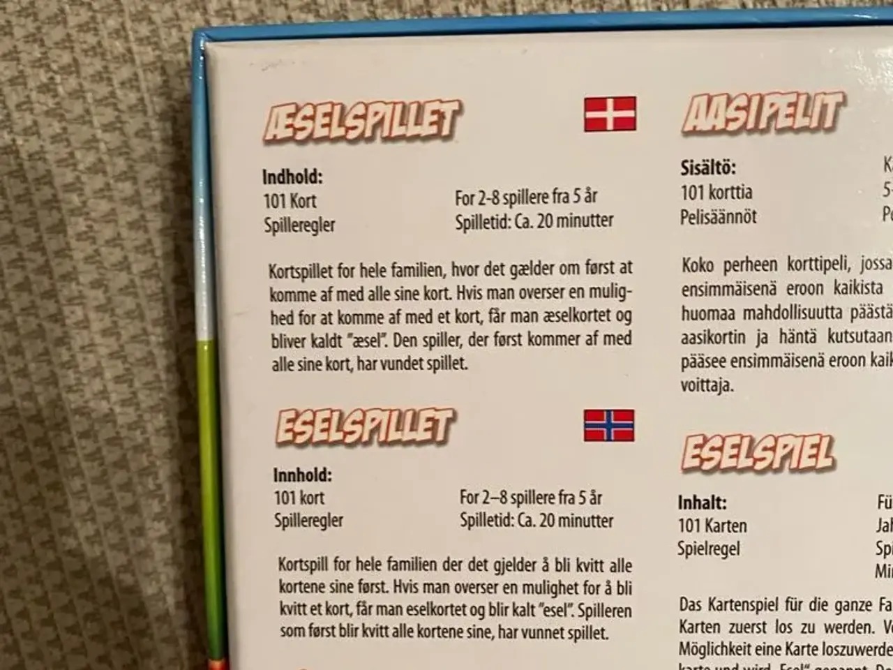 Billede 2 - Æselspillet