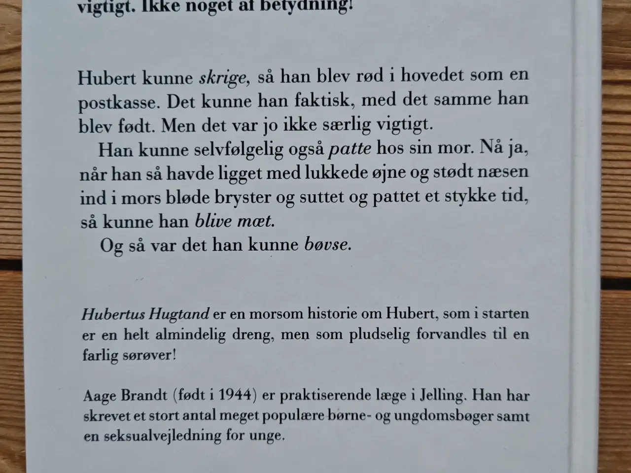 Billede 2 - Hubertus Hugtand af Aage Brandt - Pirat bog