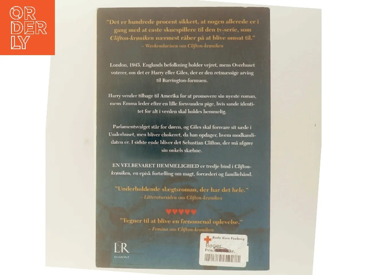 Billede 3 - En velbevaret hemmelighed af Jeffrey Archer (Bog)