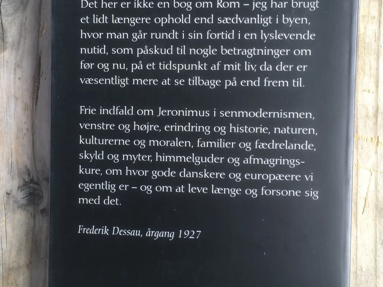 Billede 2 - I min alder - en collage om før og nu, Filosofi