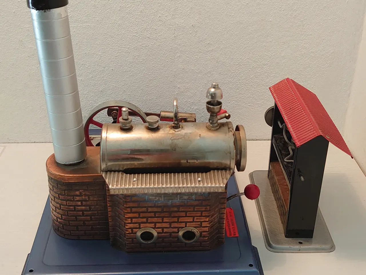 Billede 6 - Wilesco dampmaskine D8 + M61 hammer mm. Afprøvet.