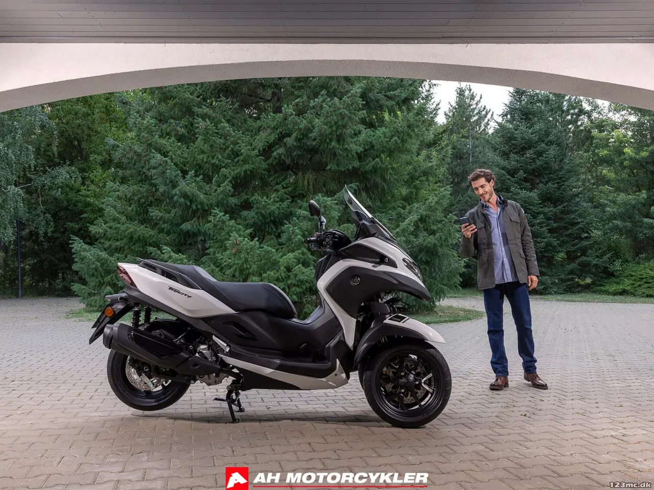 Billede 12 - Yamaha Tricity 300 Airbag Power Grey