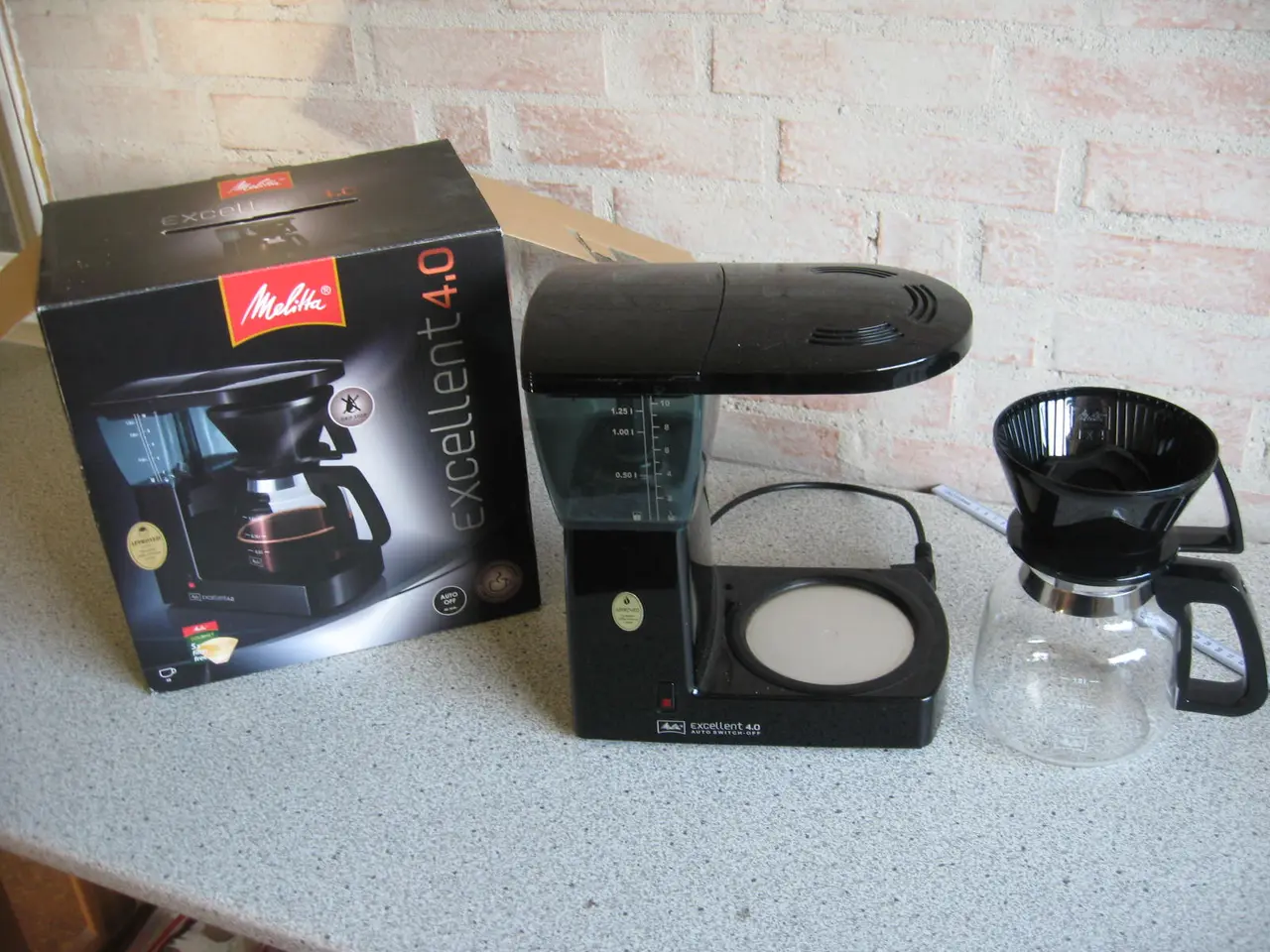 Billede 1 - Melitta Excellent 4.0 M511-BK kaffemaskine i sort