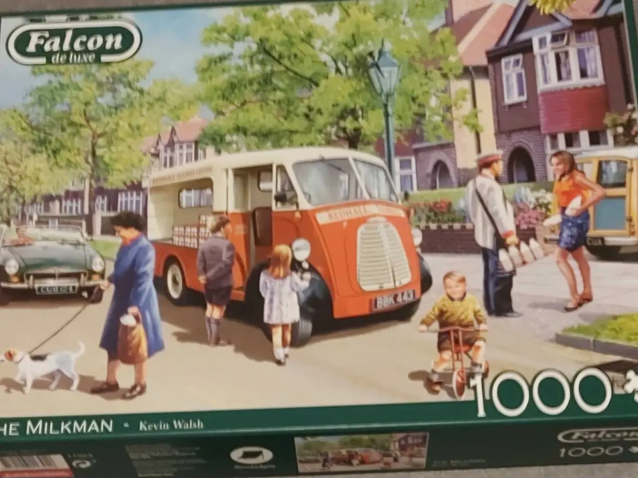 Billede 1 - Falcon de luxe puslespil 1000 brikker