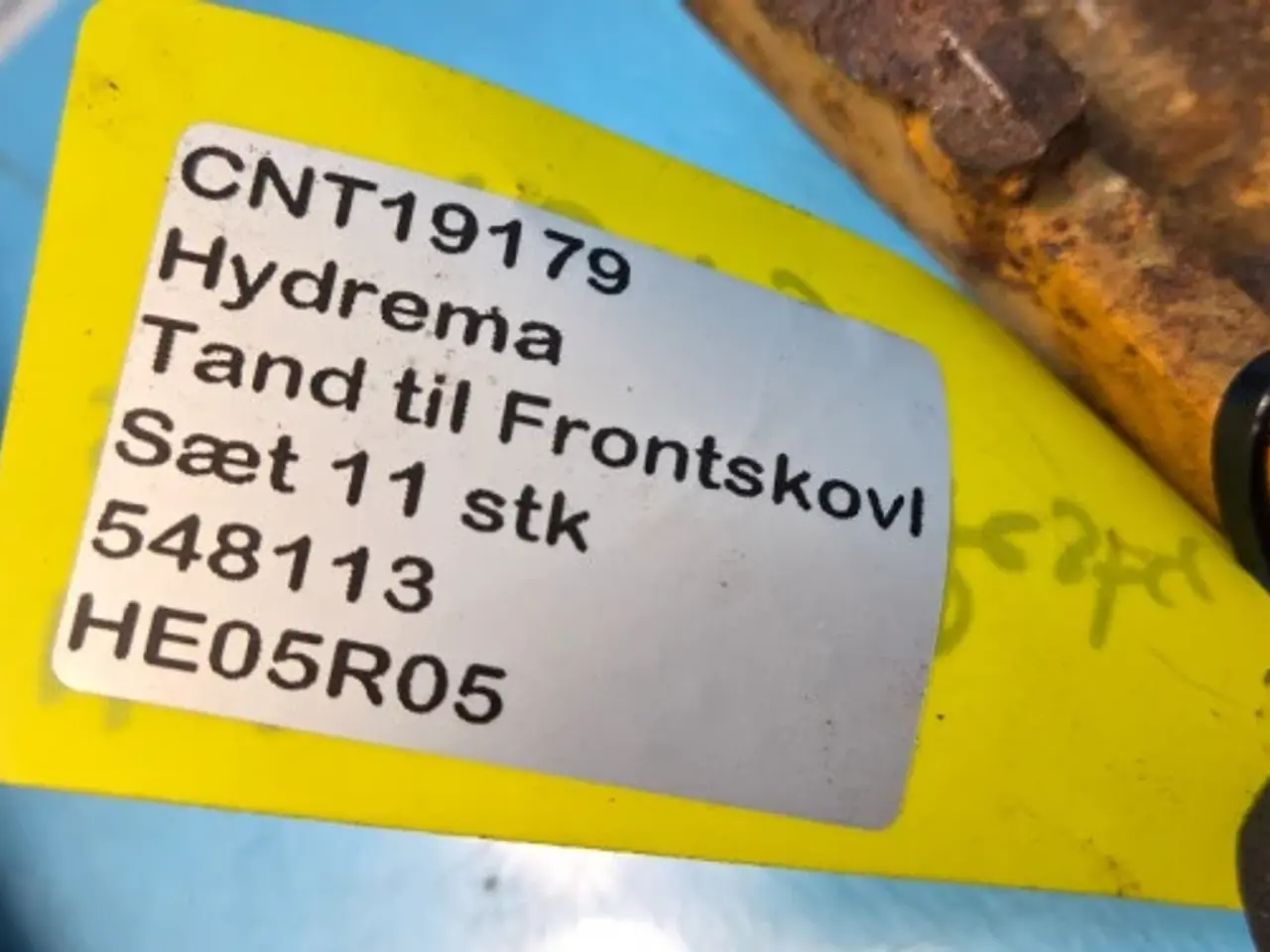 Billede 14 - Hydrema 806 Tænder Til Frontskovl 11 Stk 548113