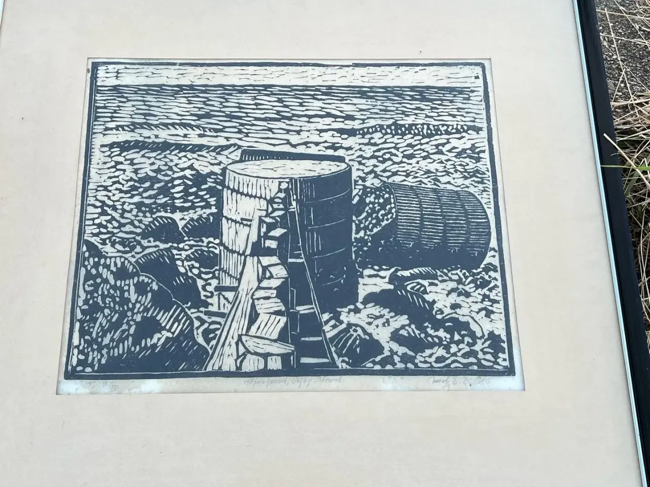 Billede 1 - Tryk - Høfder fra Vejby Strand