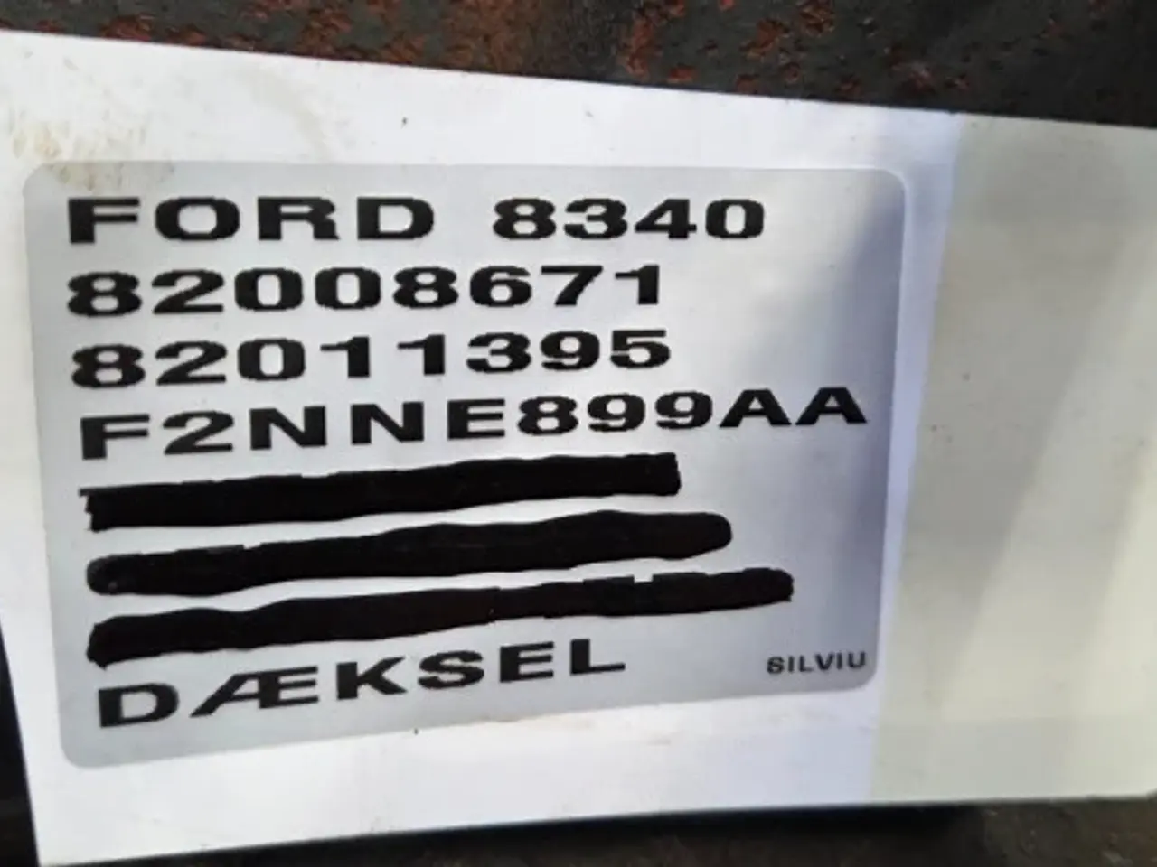 Billede 18 - Ford 8340 Dæksel 82008671