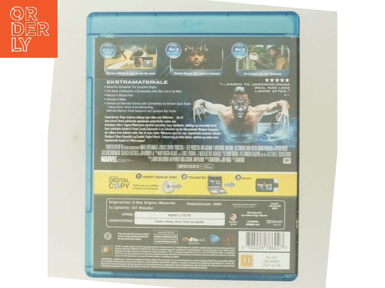 Billede 3 - X-Men Origins: Wolverine med Hugh Jackman (DVD)
