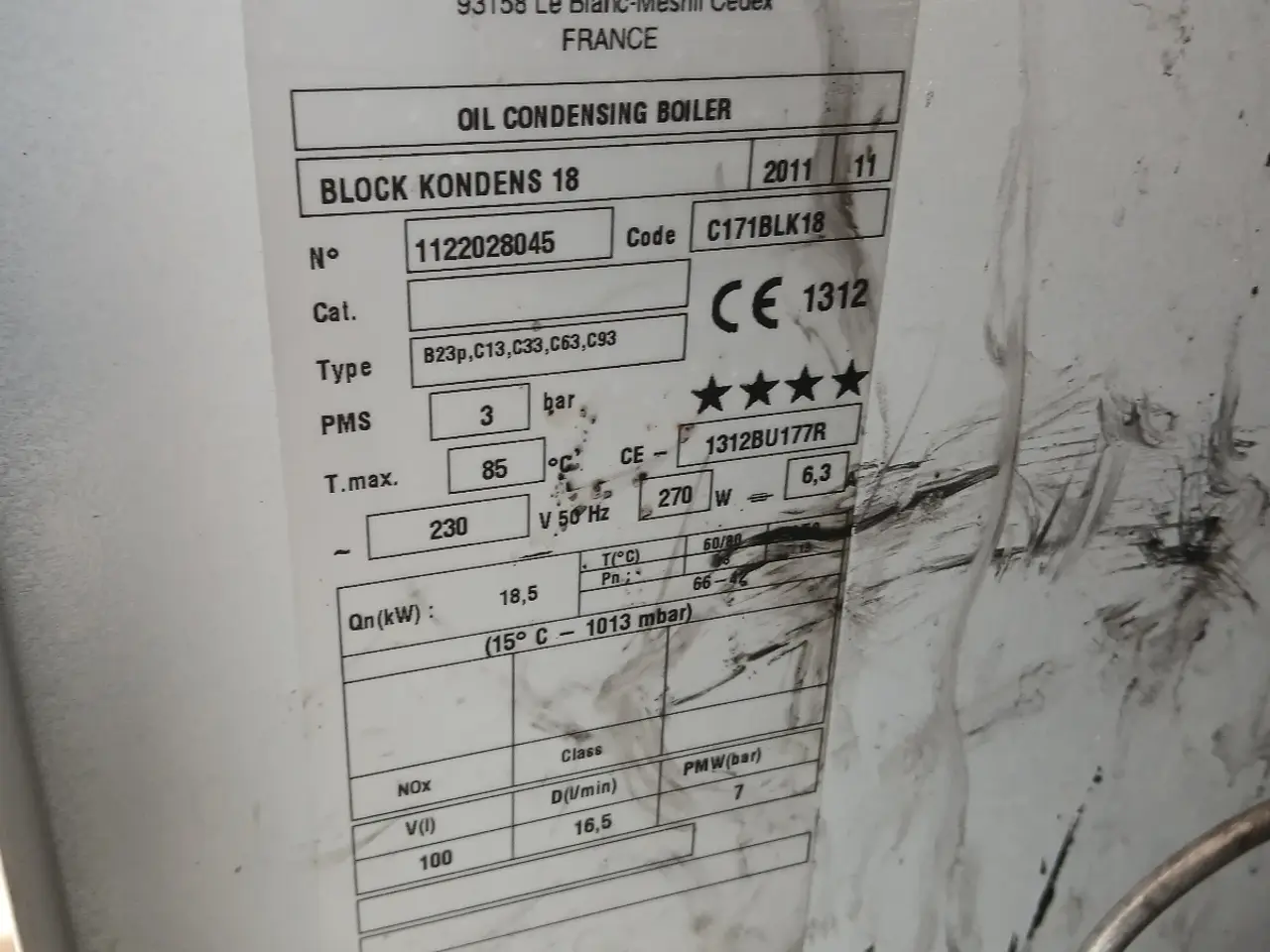 Billede 5 - Baxi Oliefyr