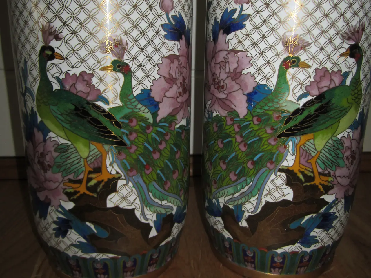 Billede 2 - Smukke Kinesisk Cloisonne Vaser.