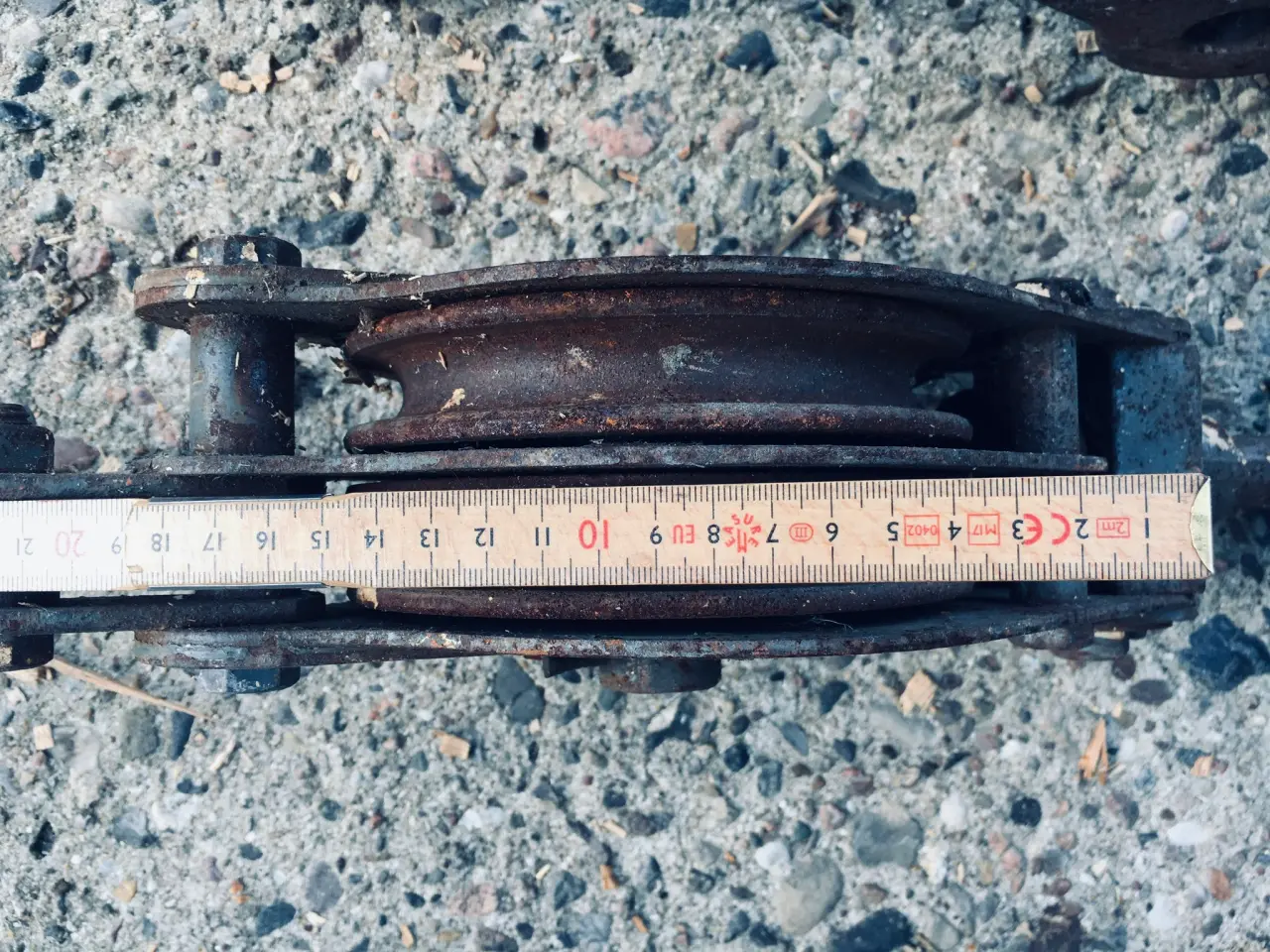 Billede 4 - Gl. Taljer og løbeblok