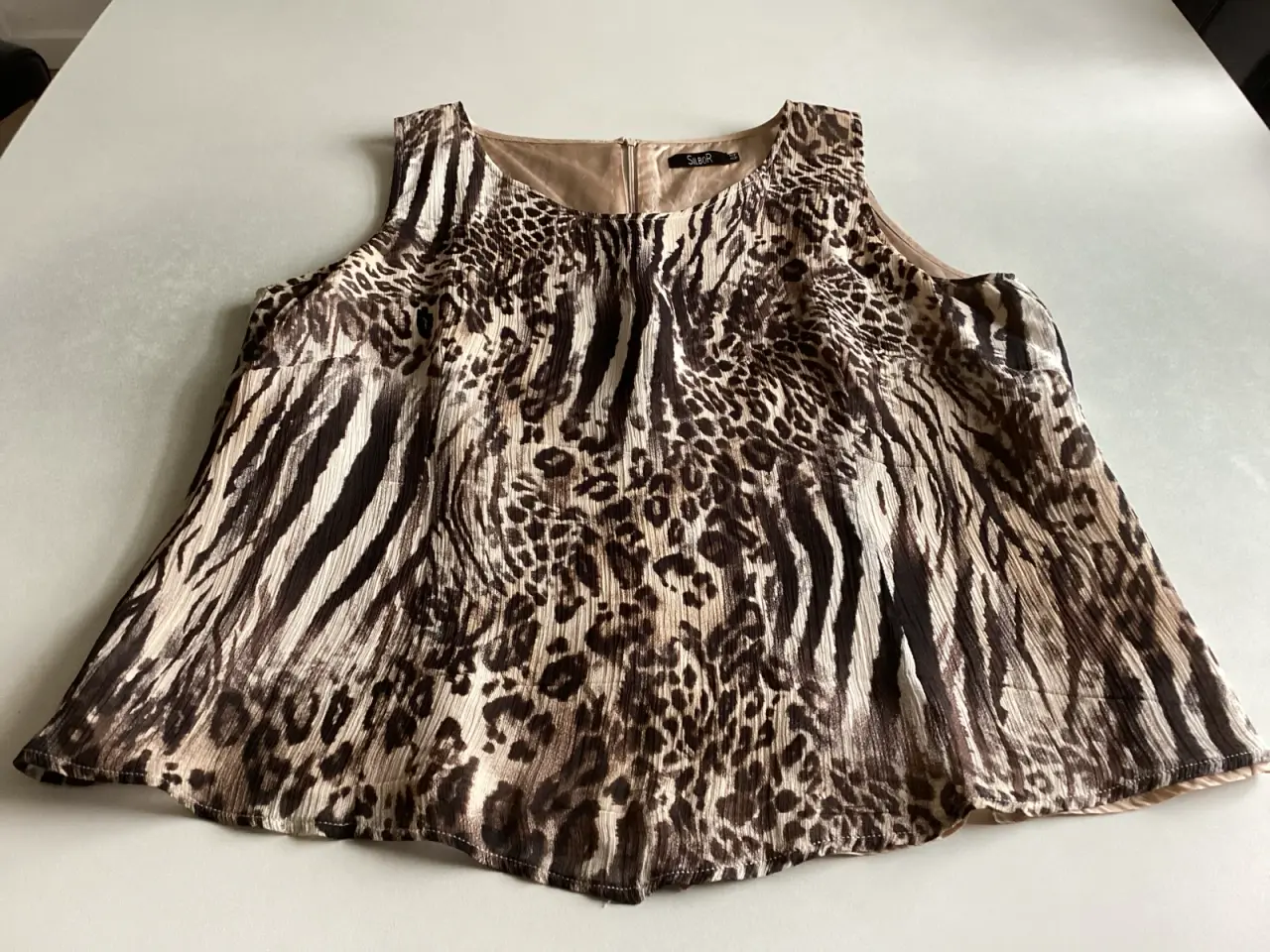 Billede 1 - Top i brune nuancer