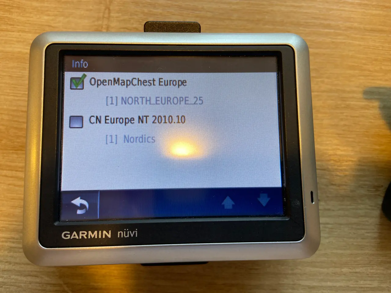 Billede 1 - Garmin Nüvi 1200 med nyeste OpenMapChest kort