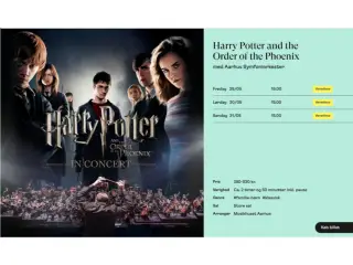 Harry Potter i Aarhus Musikhus