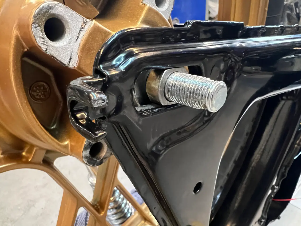 Billede 9 - Yamaha FS1 original svinggaffel