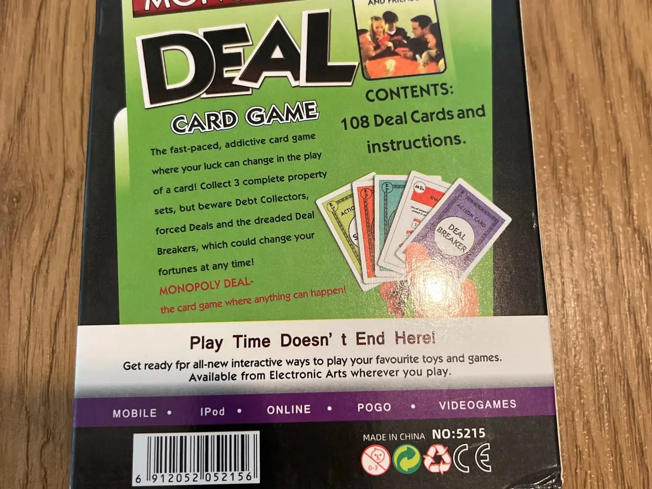 Billede 2 - Monopoly Deal (engelsk) - ny udgave