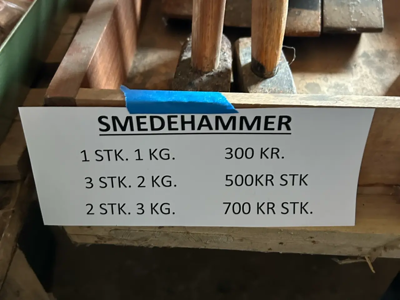 Billede 2 - Smedehamrer