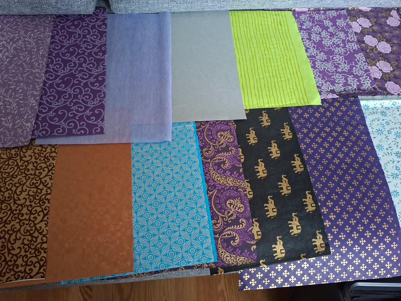 Billede 4 - Diverse papirer til kreativ hobby