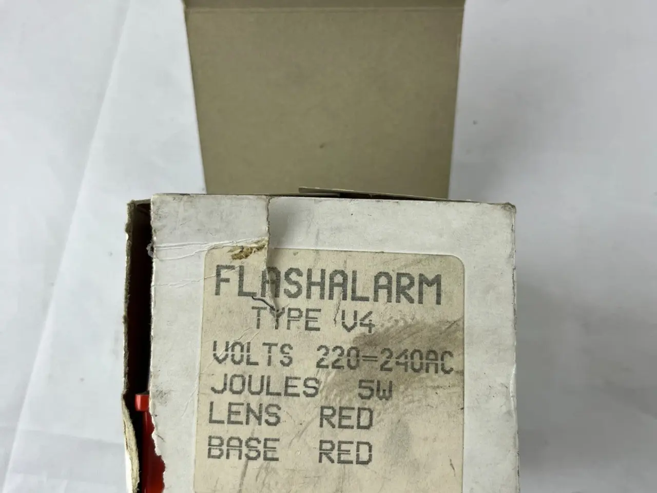 Billede 4 - Clifford & Snell Flashalarm V4 Red Beacon 220–240
